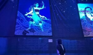 Bambang Sarasno's Zodiac Batik Painting Installation at UB, Female Figures Become the Source of Inspiration