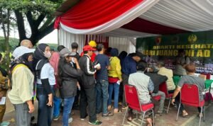 Kodim 0833 Malang Holds Free General Health Service to Commemorate 2025 TNI AD Heroes’ Day