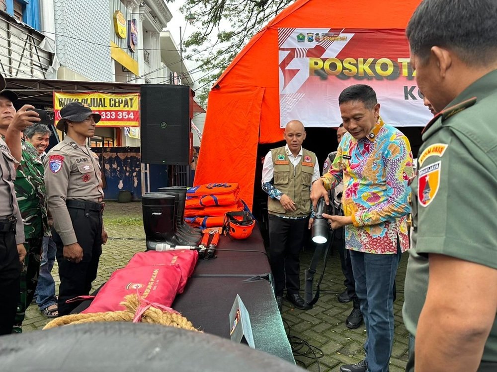BPBD Establishes Emergency Post to Anticipate Flooding in Malang City