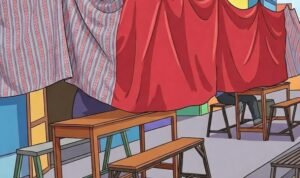 005-Illustration of food stalls during Ramadan The Ban on Sweeping Food Stalls During Ramadan Fosters Harmony and Mutual Respect