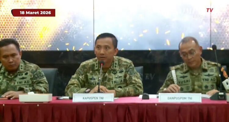 TNI Detains Four Soldiers Suspected in Acid Attack on KontraS Activist Andrie Yunus