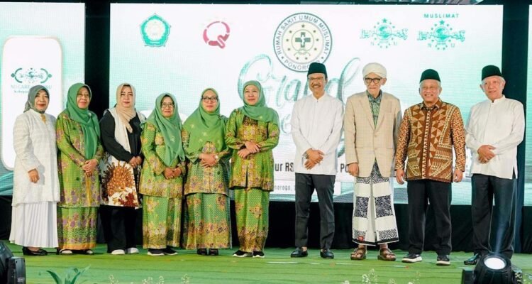 Rais Aam PBNU, Gus Ipul, and Governor Khofifah Inaugurate Gus Dur Building at Ponorogo Muslimat Hospital
