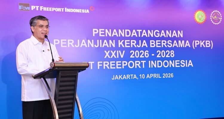 Indonesia’s Labor Minister Highlights Need for Strict PKB Implementation Control at Freeport 2026–2028
