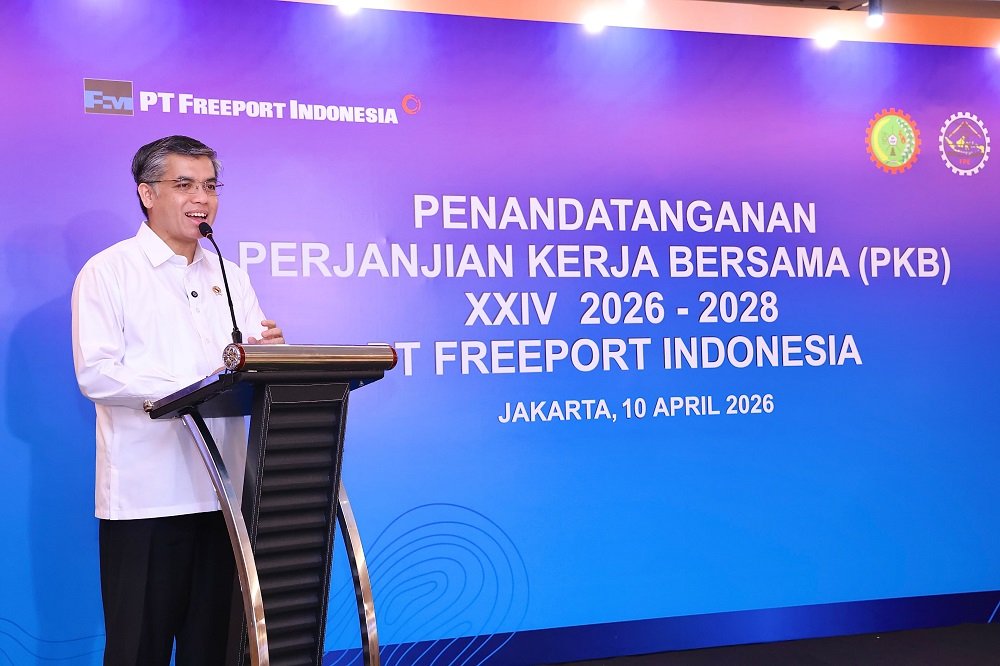 Indonesia’s Labor Minister Highlights Need for Strict PKB Implementation Control at Freeport 2026–2028