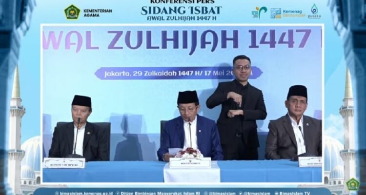 Kemenag Declares Eid al-Adha 1447 AH to Fall on May 27, 2026