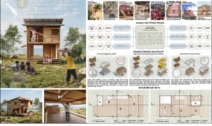 FT UB Team Secures First Place in Sumatra Post-Flood Disaster House Design Contest with RUYU Concept
