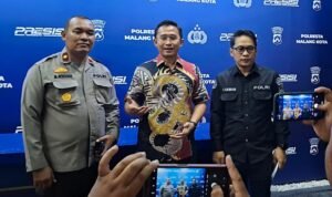 Polresta Malang Kota Detain Suspect in Tragic Incident Involving Housing Security Guard