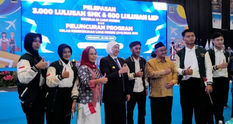 East Java DPRD Member Commends the Departure of 3,000 SMK Graduates Abroad on Hari Kebangkitan Nasional