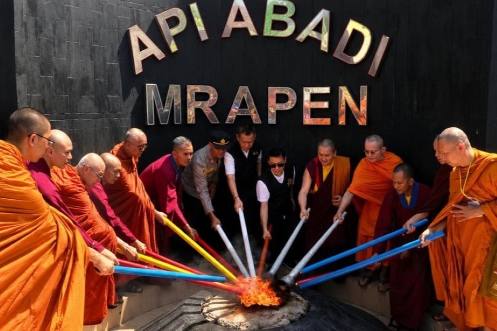 Dharma Fire in Mrapen Retrieving Opens the 2026 Vesak Celebration Series