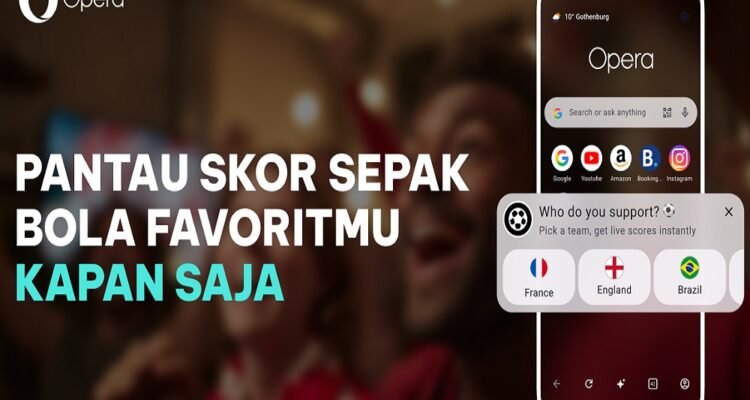 Opera Launches Football Hub Feature Ahead of FIFA World Cup 2026