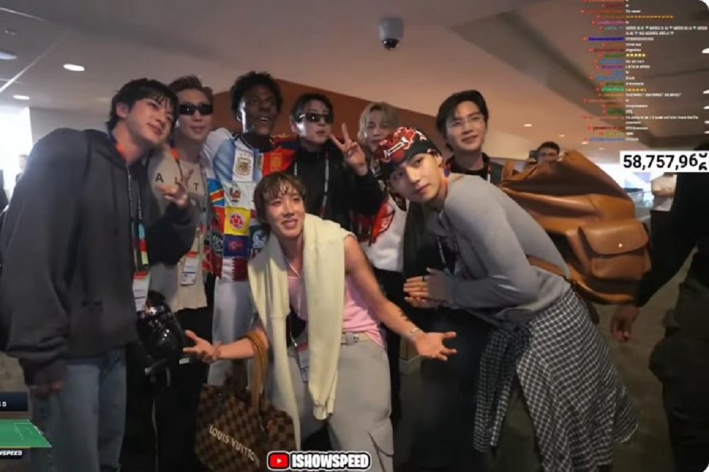 BTS IShowSpeed Happy Moments for IShowSpeed Meeting BTS and Mike Tyson at the 2026 World Cup Final