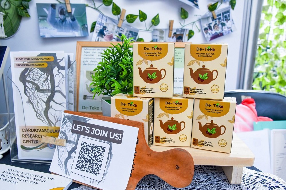 FK UB Professor Innovates Deteko: A Decaf Blend of Green Tea and Coffee for Heart Health
