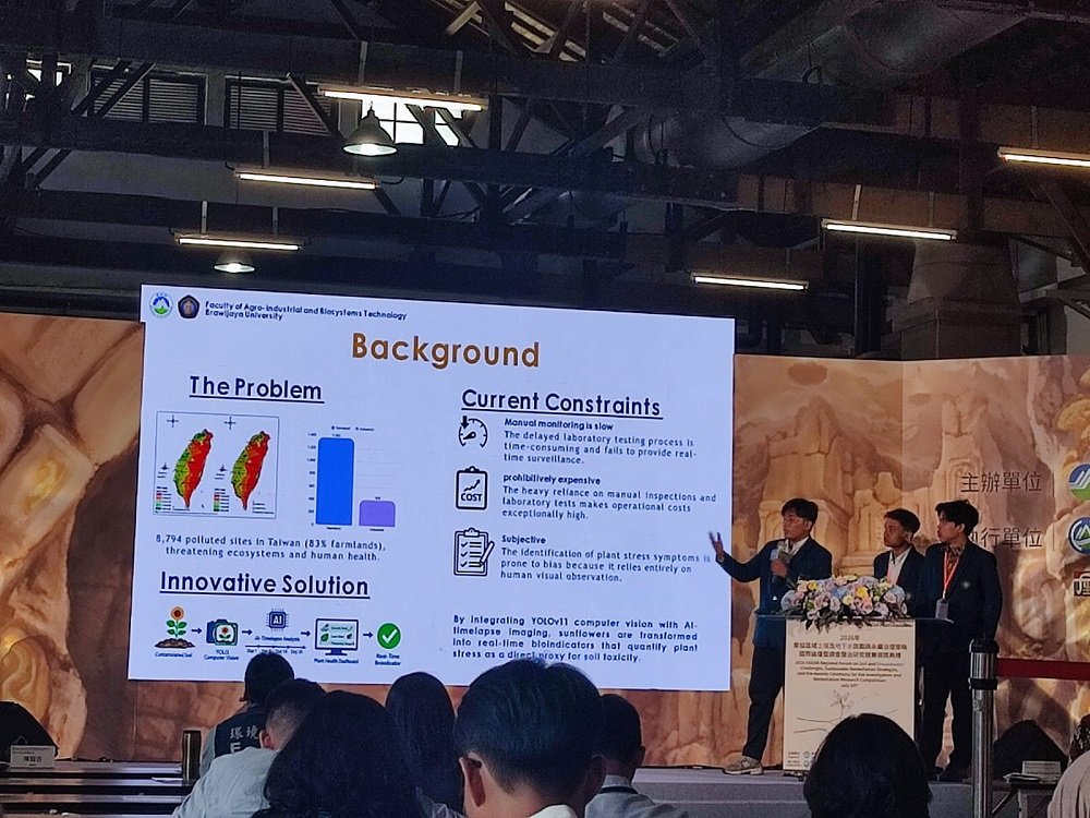 Sri Redjo Team from FTAB UB Presents PhytoTracker Innovation at the 2026 ASEAN Regional Forum in Taiwan