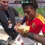 Cristiano Ronaldo Gifts IShowSpeed Rare Match-Worn “CR7 Gold Scorpion” Boots from 2026 World Cup