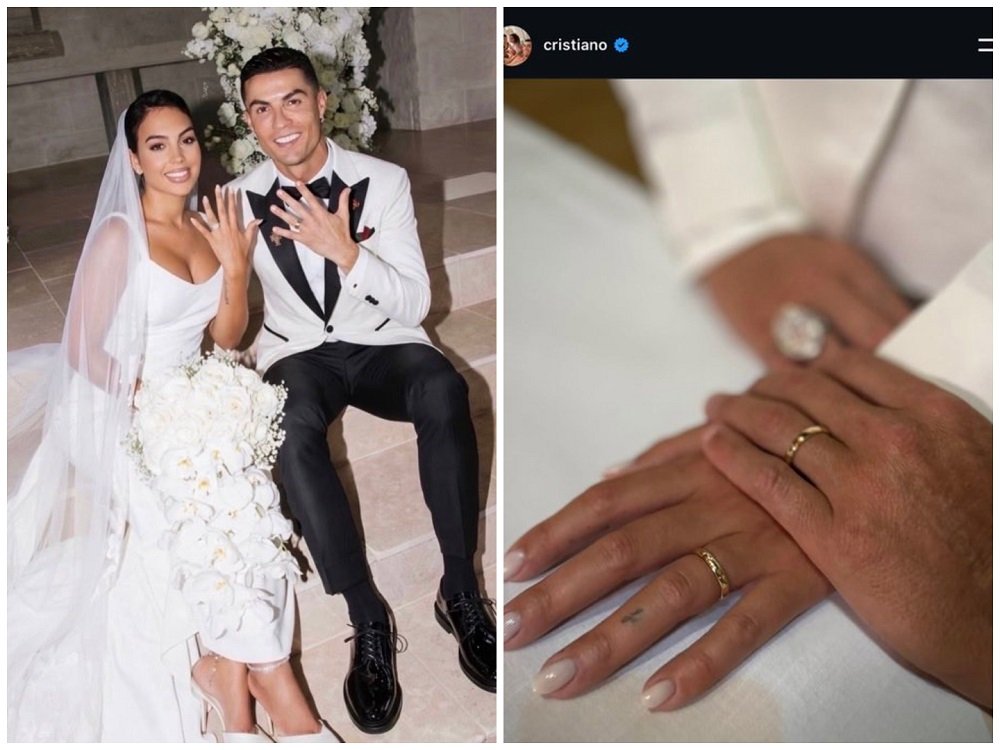 Cristiano Ronaldo and Georgina Rodríguez Wedding Takes Place at Private Portuguese Ceremony