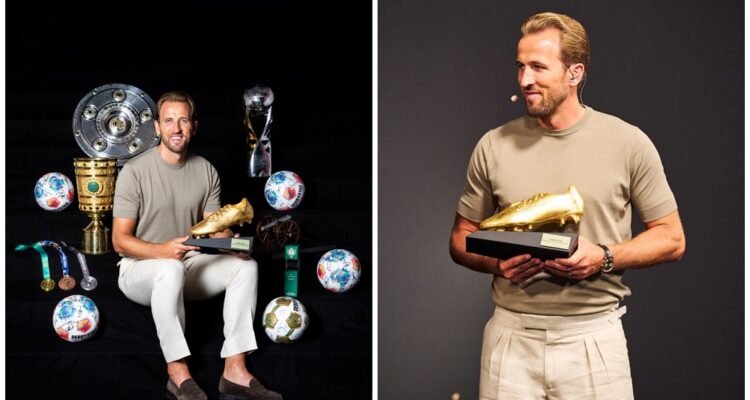 Harry Kane Wins Second European Golden Shoe After Prolific 36-Goal Campaign