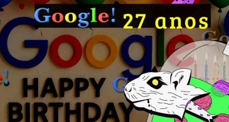 Google Celebrates 27th Birthday by Bringing Back Its Original 1998 Logo