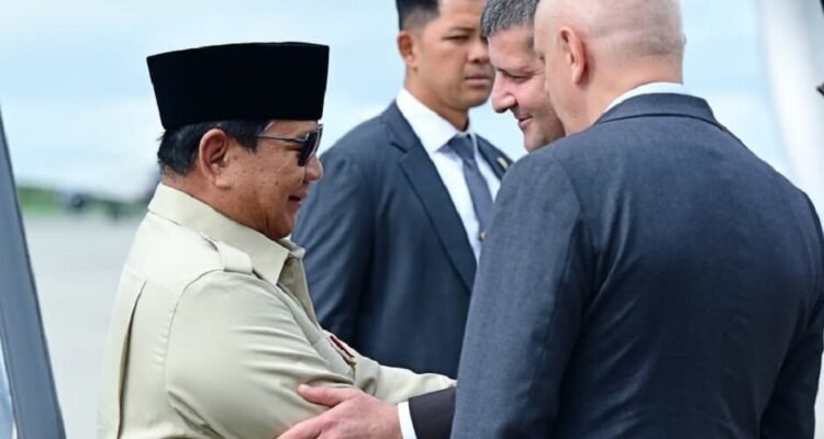 Indonesian President Prabowo Subianto Arrives in Russia for EEF as Guest of Honor