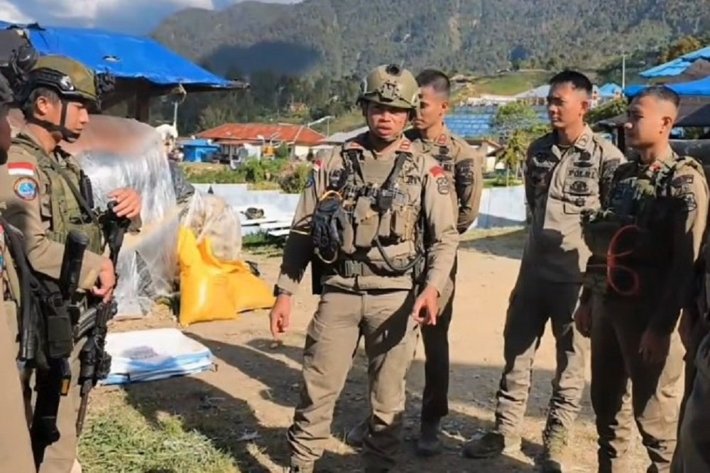 Damai Cartenz Task Force and Jayawijaya Police Respond Swiftly to Shooting Incident in Muliama