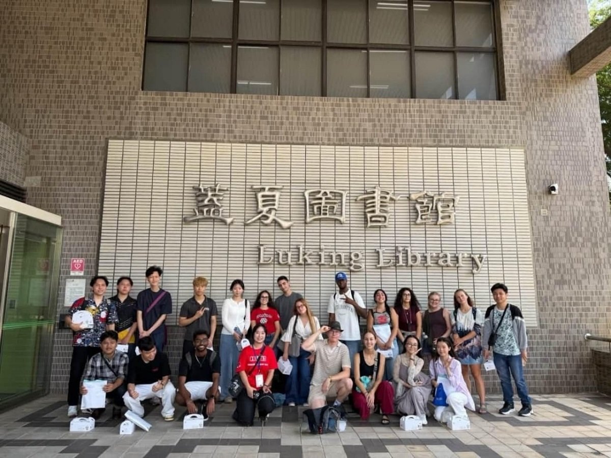 Foto bersama dengan Peserta Magang dari Seluruh Dunia Two UB Instrumentation Physics Students Embark on Impactful Internship at Providence University, Taiwan under TEEP 2026