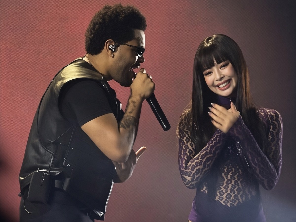 Jennie Blackpink Joins The Weeknd for First ‘One of the Girls’ Live Performance in Seoul