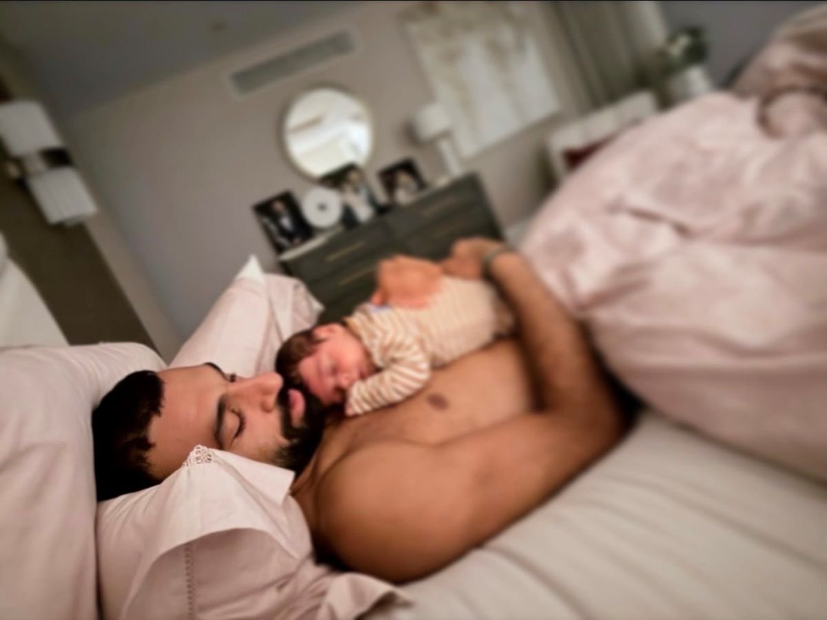Mohamed Salah Son Mohamed Salah Shares First Photo of Newborn Son Leil