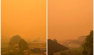 Palangka Raya Haze Eerie Twilight Toxic Haze Plunges Palangka Raya into Eerie Twilight as Wildfires Rattle Southeast Asia