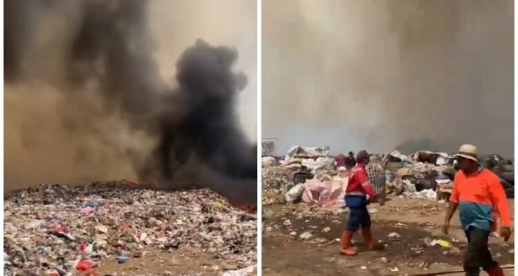 Following Supit Urang Landfill Fire, Malang Authorities Urge Public Caution Against Fire Hazards