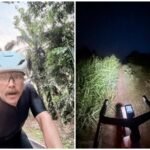 Valtteri Bottas Encounters Jungle Wildlife by Bicycle from Malaysia to Singapore Ahead of Grand Prix