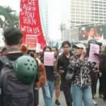 Echoing Youth Pledge, Students Rally at Bundaran HI for the #IndonesiaSadar Movement